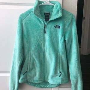 Mint north face jacket